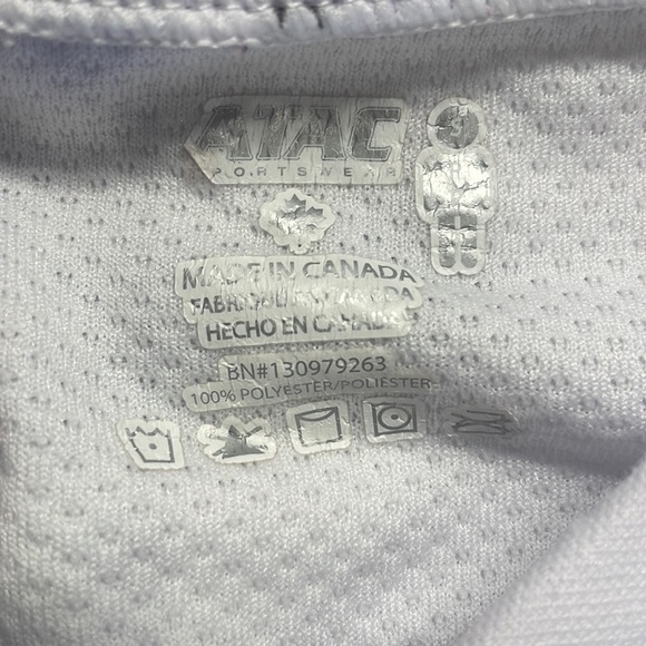 Pensacola Junior ice Flyers hockey jersey military jet blue adult size small S - Picture 10 of 10